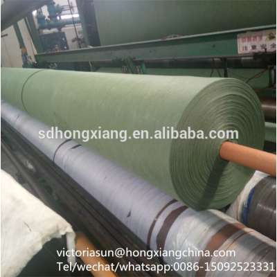 black long fiber filament continous non woven geotextile